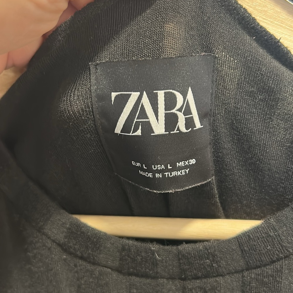 ZARA Ribbed Midi Dress - Picture 3 of 6